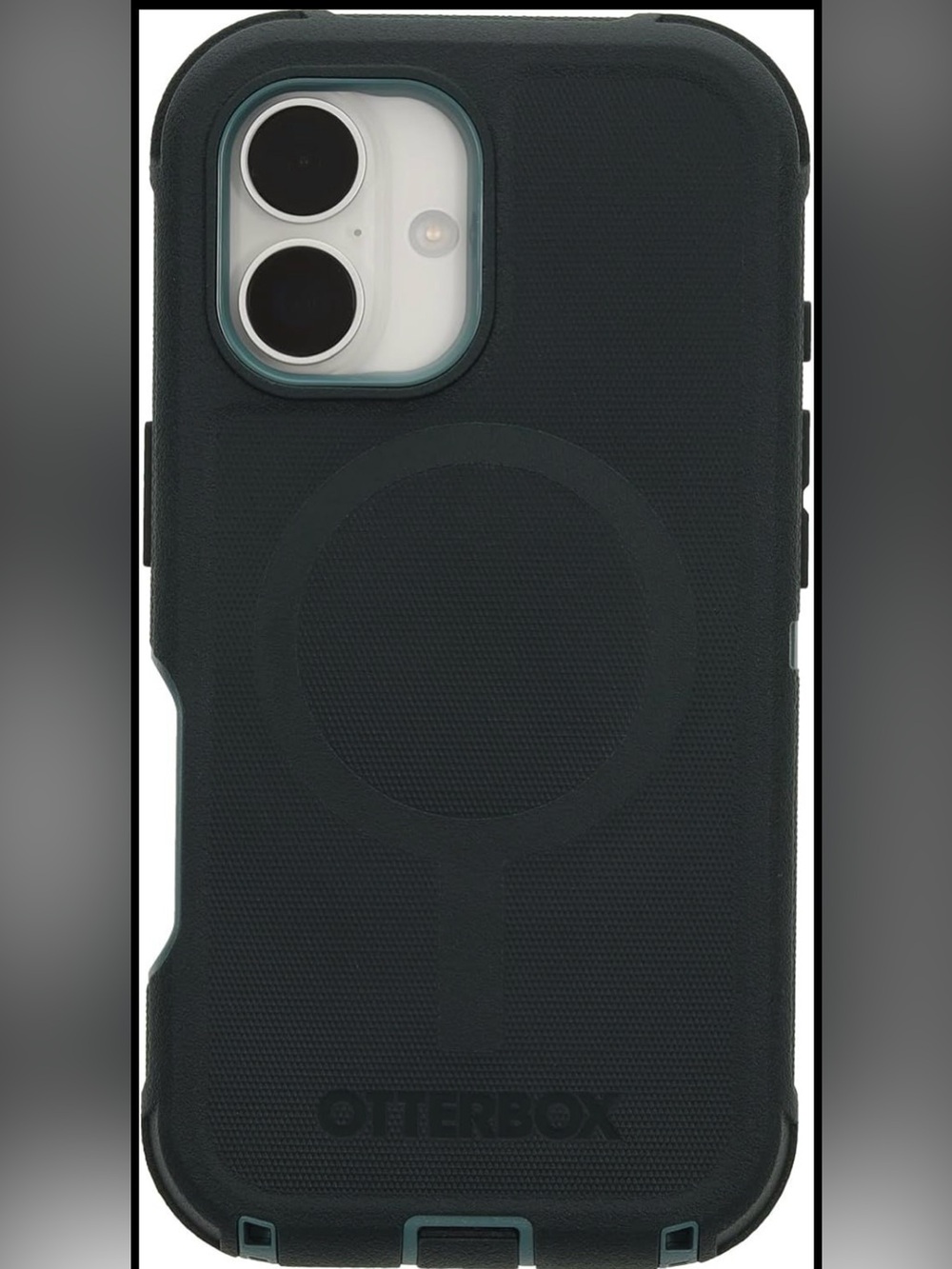 OtterBox Black Rugged MagSafe-Compatible Phone Case
